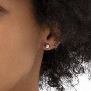 Three-Prong Stud Earrings thumbnail