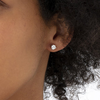 Three-Prong Stud Earrings thumbnail