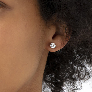 Three-Prong Stud Earrings thumbnail