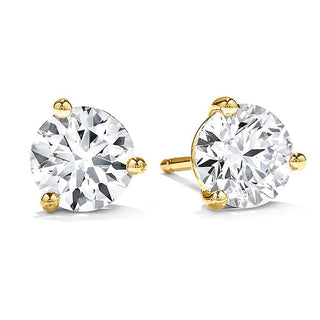 Three-Prong Stud Earrings thumbnail