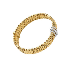 Flex'it Bracelet with Diamonds Pave