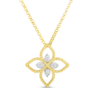 18K Yellow Gold 18K White Gold Necklaces