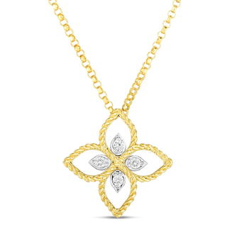 18K Yellow Gold 18K White Gold Necklaces thumbnail