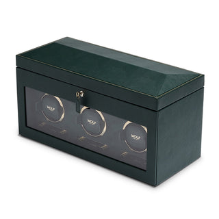 British Racing Triple Watch Winder with Storage thumbnail