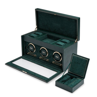 British Racing Triple Watch Winder with Storage thumbnail