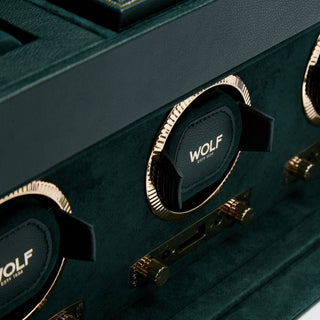 British Racing Triple Watch Winder with Storage thumbnail