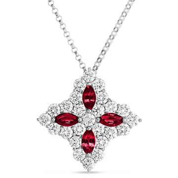 Roberto Coin 18K White Gold Pendant Necklaces - 8882467AWCHXR
