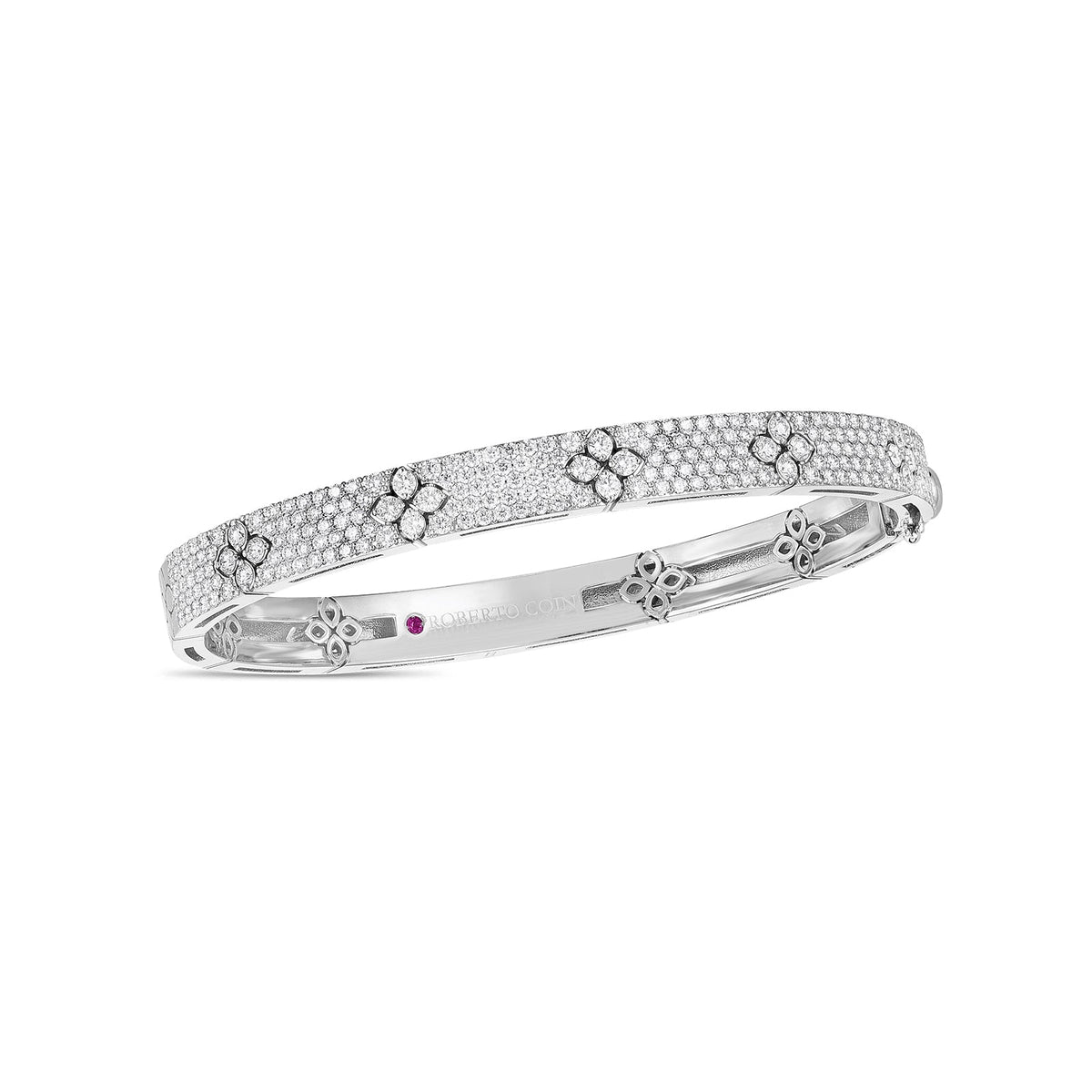 18k Love In Verona Pave All Diamond Bangle