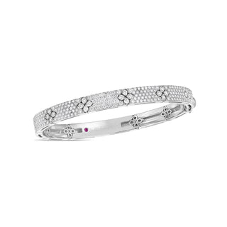 18k Love In Verona Pave All Diamond Bangle thumbnail