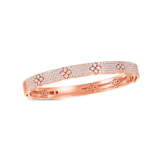 18k Love In Verona Pave All Diamond Bangle thumbnail