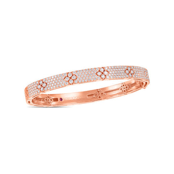 18k Love In Verona Pave All Diamond Bangle Roberto Coin