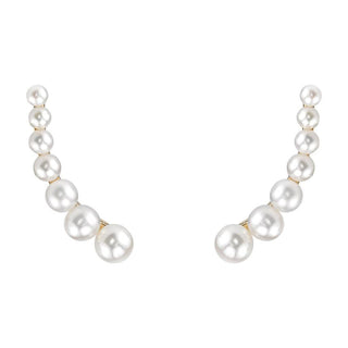 Floating Pearl Earring thumbnail