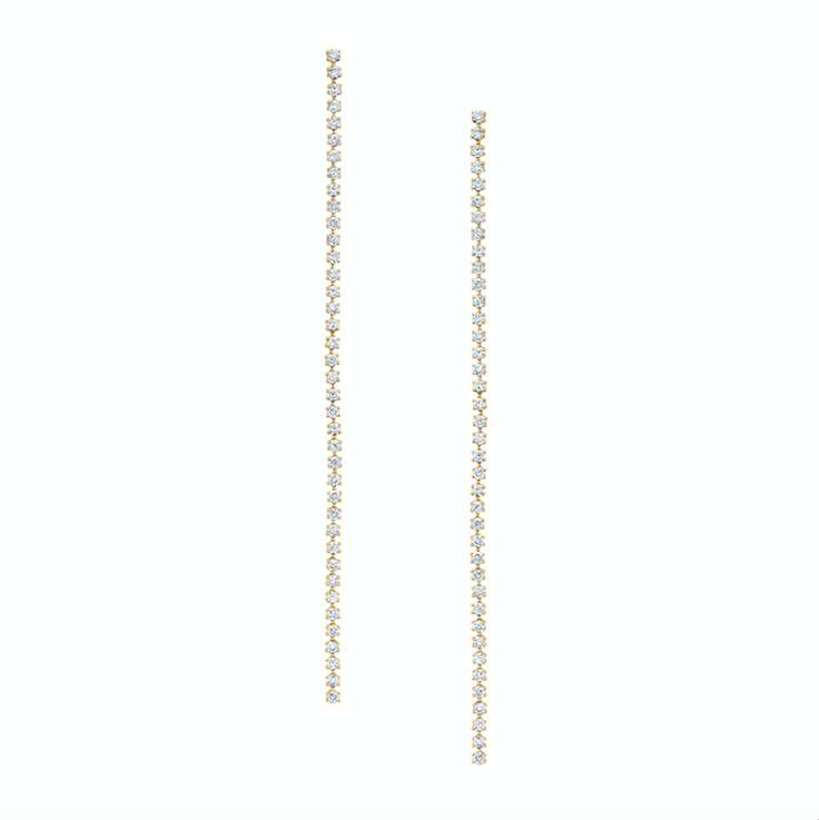 Hepburn Diamond Drop Earrings