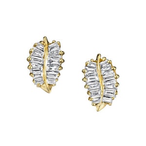 Small Palm Leaf Studs