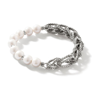 Asli Link Chain Pearl Bracelet thumbnail