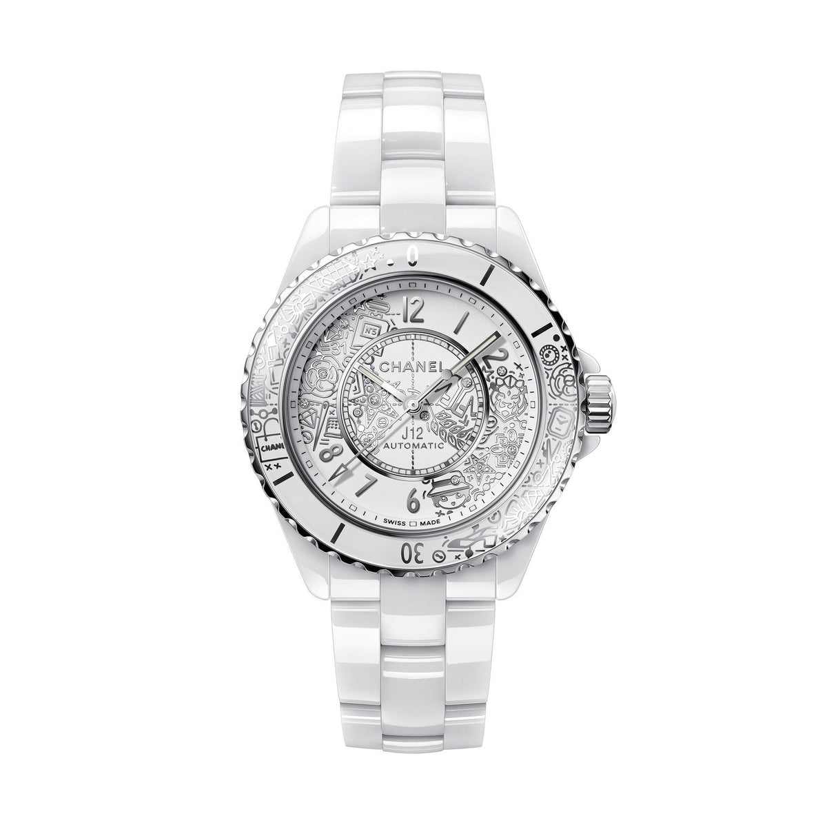 J12 WATCH CALIBER 12.1, 38 MM