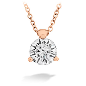 HOF Classic 3 Prong Solitaire Pendant