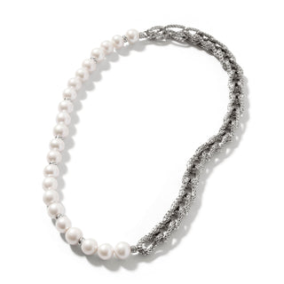 Asli Link Chain Pearl Necklace thumbnail