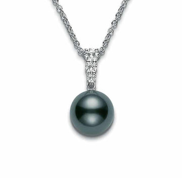 Pearl 18K White Gold Morning Dew Pendants