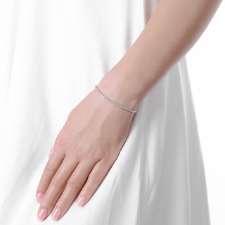 Lab Grown Diamond Tennis Bracelet thumbnail