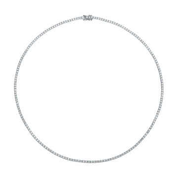 Lab Grown Diamond Tennis Necklace