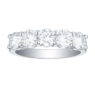 Lab Grown Diamond Five-Stone Band thumbnail