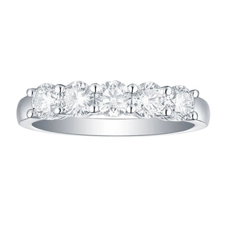 Lab Grown Diamond Five-Stone Band thumbnail