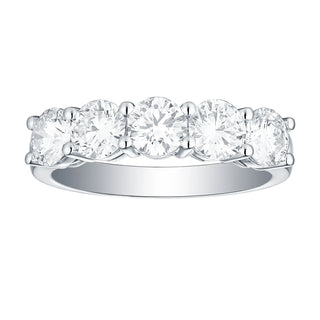 Lab Grown Diamond Five-Stone Band thumbnail