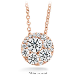 Tessa Diamond Circle Pendant