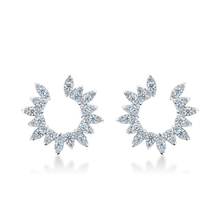 Aerial Sunburst Wrap Earring Large thumbnail