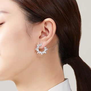 Aerial Sunburst Wrap Earring Large thumbnail