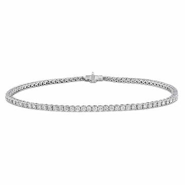 Classic 4-Prong Line Bracelet 1.96-2.05ctw approx.