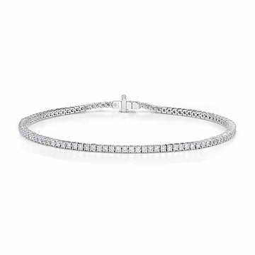 Memoire Classic 4-Prong Line Bracelet 1.41-1.48ctw approx. - CBDD11807008W72000