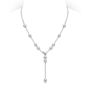 Pearl 18K White Gold Pearls in Motion Pendants thumbnail