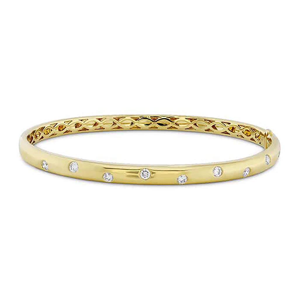 Gypsy Diamond Bangle .50ctw approx. (4.25mm)