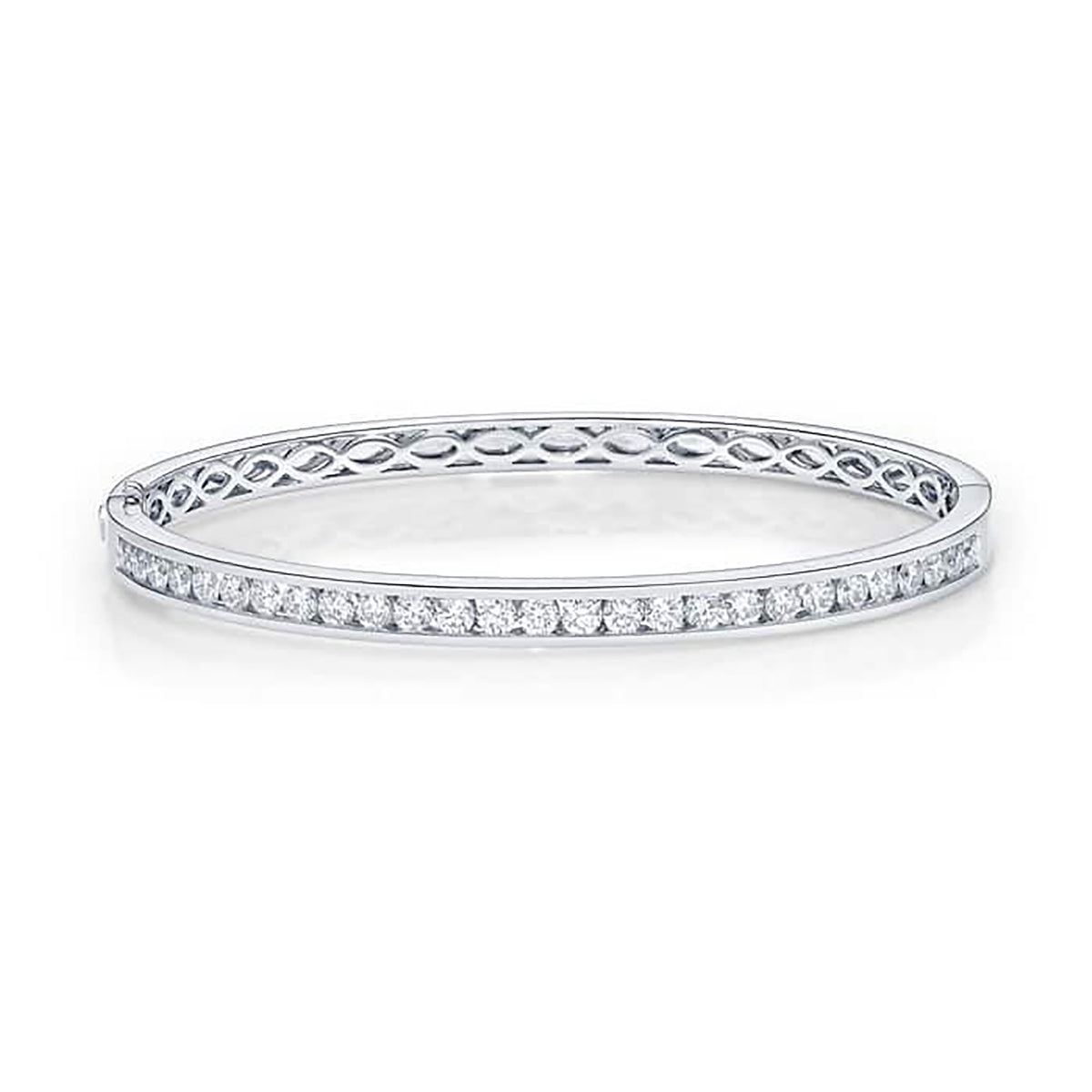 Memoire Channel Set Diamond Bangle 2ctw approx. - FGCS12358528W72000