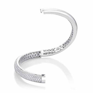 Memoire Pirouette Pave Bangle 3ctw approx. - FGPV10958478W72000 thumbnail