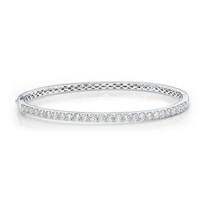 Memoire Shared Prong Diamond Bangle 2ctw approx. - FGSP10158528W72000