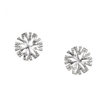 Classic Diamond Earrings Mikimoto