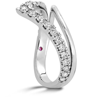 Harley Silhouette Power Band 18K White Gold (0.51 ctw) thumbnail