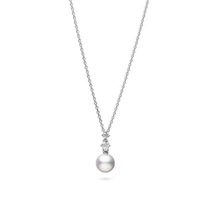 Morning Dew Akoya Cultured Pearl Drop Pendant