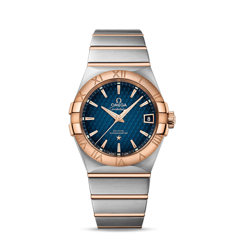 Omega Constellation 38 mm Steel & Red Gold - 123.20.38.21.03.001