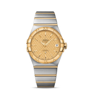 Omega Constellation Co Axial 38 mm Steel & Yellow Gold - 123.20.38.21.08.002