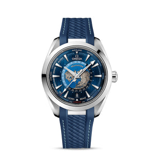 Omega Seamaster Aqua Terra Worldtimer 43 mm Steel - 220.12.43.22.03.001