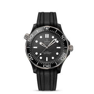 Omega Seamaster Diver 300M Co Axial Master Chronometer Black Ceramic & Titanium 43.5 mm - 210.92.44.20.01.001