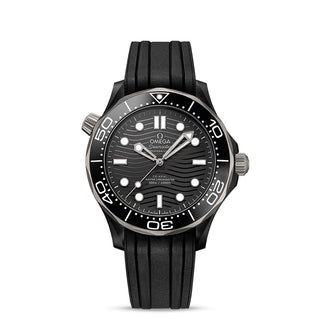 Omega Seamaster Diver 300M Co Axial Master Chronometer Black Ceramic & Titanium 43.5 mm - 210.92.44.20.01.001 thumbnail