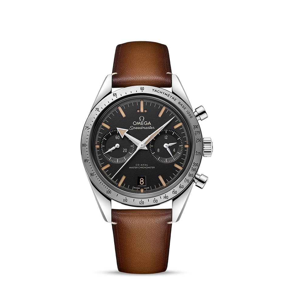 Speedmaster '57 Co-Axial Master Chronometer Chronograph 40.5mm– CD Peacock speedmaster speedmaster 57 co axial master chronometer chronograph 40.5 mm