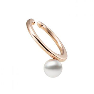 Akoya Cultured Pearl Ear Cuff in 18K Pink Gold thumbnail