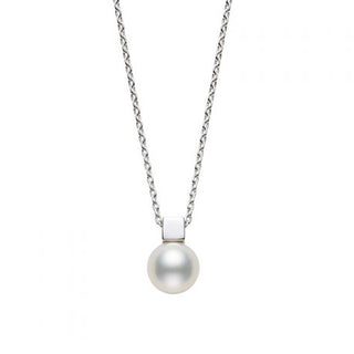 Akoya Cultured Pearl Pendant in 18K White Gold thumbnail