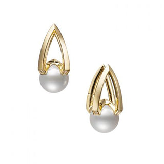 M Collection Akoya Cultured Pearl Earrings thumbnail
